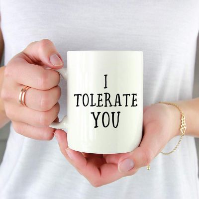 I Tolerate You Mug, 1 Pack Image 1
