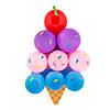 Ice Cream Balloon Wall Decoration - 23 Pc. Image 1