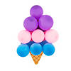 Ice Cream Balloon Wall Decoration - 23 Pc. Image 1