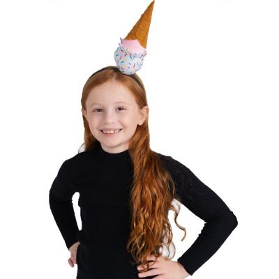 Ice Cream Cone Headband - Kids Image 1