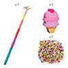 Ice Cream Pi&amp;#241;ata Kit - 208 Pc. Image 1