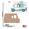 Ice Cream Truck Life-Size Cardboard Stand-In Stand-Up Image 2