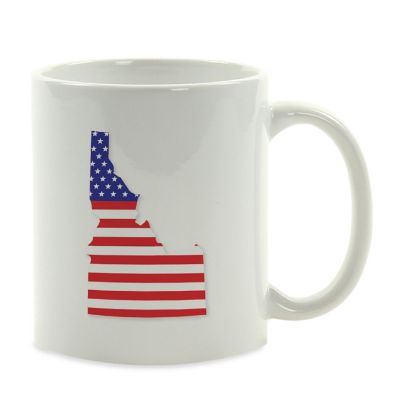 Idaho US Flag Ceramic Mug Image 2
