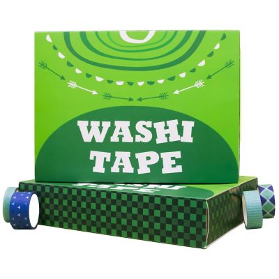 Ieebee Washi Tape Set 60/Rolls-Element Geometry Image 1