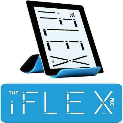 iFLEX Tablet & Cell Phone Mini Holder Blue Bundle Universal Hands-Free Set Image 1