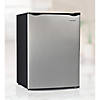 Igloo 2.6 Cu. Ft. Classic Compact Single Door Refrigerator Freezer - Platinum Image 1