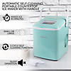 Igloo 26-Pound Automatic Self-Cleaning Portable Countertop Ice Maker Machine With Handle, Aqua Image 1