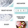 Igloo 26-Pound Automatic Self-Cleaning Portable Countertop Ice Maker Machine With Handle, Aqua Image 2