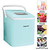 Igloo 26-Pound Automatic Self-Cleaning Portable Countertop Ice Maker Machine With Handle, Aqua Image 3