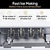 Igloo 26-Pound Automatic Self-Cleaning Portable Countertop Ice Maker Machine With Handle, Pink Image 2