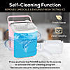 Igloo 26-Pound Automatic Self-Cleaning Portable Countertop Ice Maker Machine With Handle, Pink Image 4