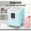 Igloo 26LB Self Cleaning Ice Maker Aqua Image 1