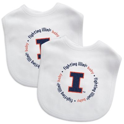 Illinois Fighting Illini - Baby Bibs 2-Pack Image 1