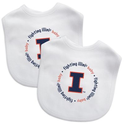 Illinois Fighting Illini - Baby Bibs 2-Pack Image 1