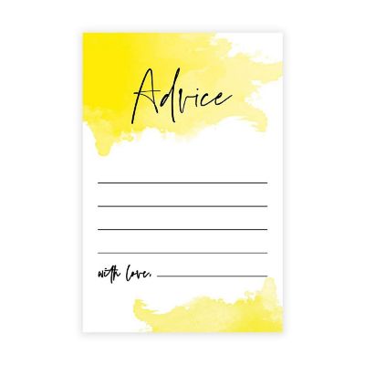 Illuminating Yellow Advice 4x6IN 56PC Image 1