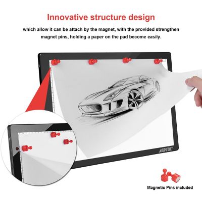 IMAGE Magnetic LED Tracing Light Pad Image 2