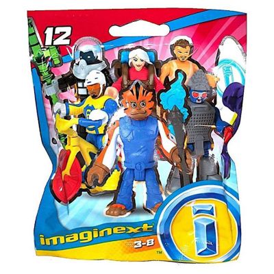Imaginext Series 12 Surprise Bag 4-Pack Collectible Figures Fisher-Price Image 2