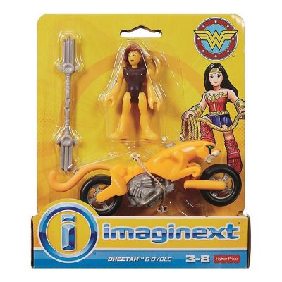 Imaginext Wonder Woman Cheetah & Cycle Action Figures Fisher-Price Image 1
