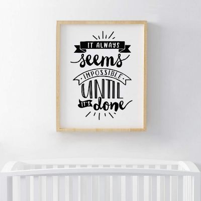 Impossible Until Done Print 1Pk 8.5x11in Image 2
