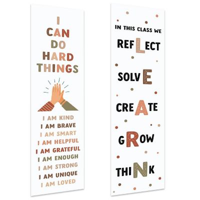In This Classroom We Learn 2PC - 13 x 48 Inch Image 1