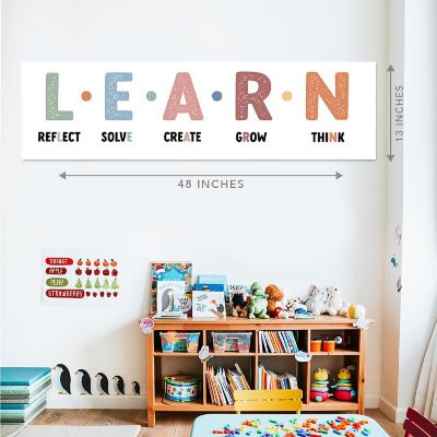 In This Classroom We Learn 2PC 13x48 Image 3