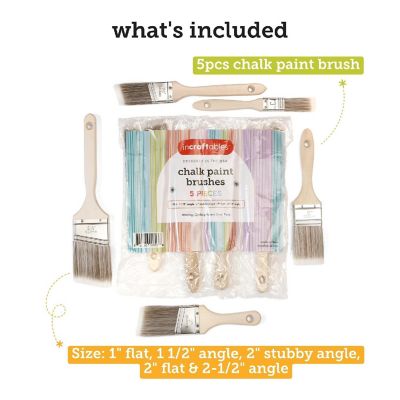 Incraftables Chalk Paint Brush Image 2