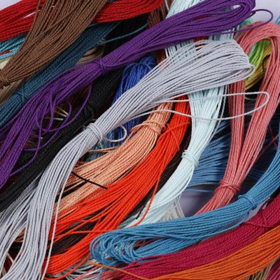 Incraftables Wax String for Bracelet Making Set (36 Colors). Best Waxed Polyester Cord for Jewelry Making (33 feet long). 1mm Thick Macrame Wax Thread Image 3