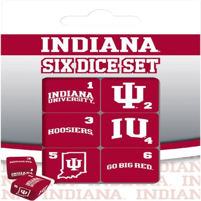Indiana Hoosiers Dice Set - 19mm Image 1