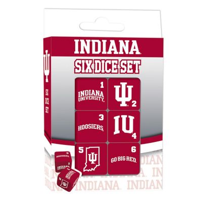 Indiana Hoosiers Dice Set - 19mm Image 1