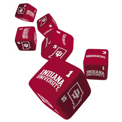 Indiana Hoosiers Dice Set - 19mm Image 2