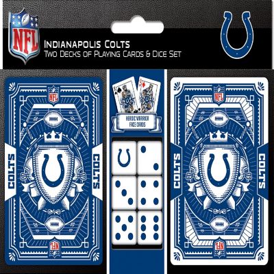 Indianapolis Colts - 2-Pack Playing Cards &amp; Dice Set Image 1