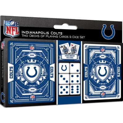 Indianapolis Colts - 2-Pack Playing Cards &amp; Dice Set Image 1