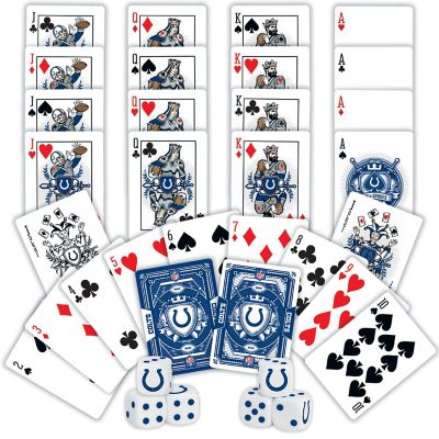 Indianapolis Colts - 2-Pack Playing Cards &amp; Dice Set Image 2