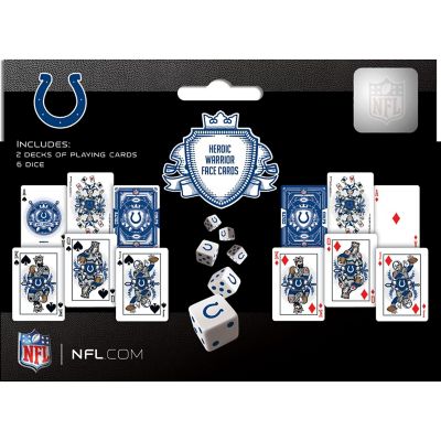 Indianapolis Colts - 2-Pack Playing Cards &amp; Dice Set Image 3