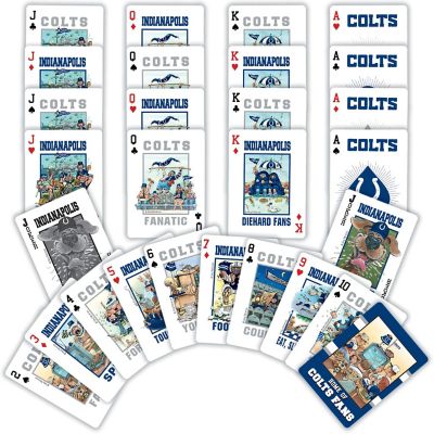 Indianapolis Colts Fan Deck Playing Cards - 54 Card Deck Image 2