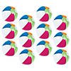 Inflatable 10" Bright Spring Medium Vinyl Beach Balls - 12 Pc. Image 1