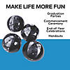 Inflatable 11" Graduation Confetti-Filled Medium Beach Balls - 6 Pc. Image 2