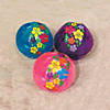 Inflatable 11" Hibiscus Large Beach Balls - 12 Pc. Image 1