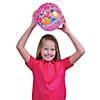 Inflatable 11" Hibiscus Large Beach Balls - 12 Pc. Image 1