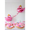 Inflatable 11" Pink Flamingo Print Medium Beach Balls - 12 Pc. Image 2