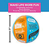 Inflatable 21" All About Me Ice Breaker Multicolor Vinyl Beach Ball Image 2