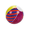 Inflatable 5" DIY Mini Beach Balls - 12 Pc. Image 1