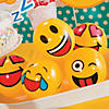 Inflatable 5" Emoji Mini Beach Balls - 12 Pc. Image 2