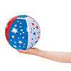 Inflatable 9" Patriotic Star Medium Beach Balls - 12 Pc. Image 1
