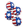 Inflatable 9" Stars & Stripes Medium Beach Balls - 12 Pc. Image 1