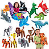Inflatable Animals Assortment Kit - 36 Pc. Image 1