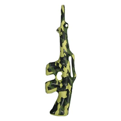 Inflatable Camouflage Gun Costume Accessory Image 1