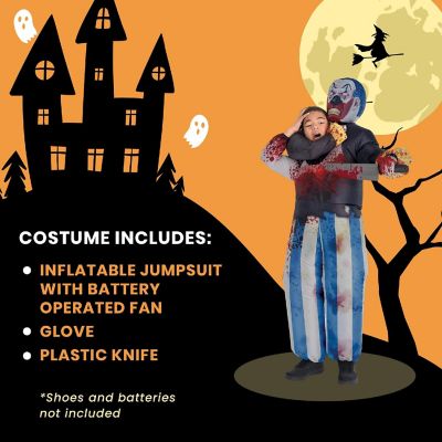 Inflatable Clown Capture Child Costume  One Size Image 3