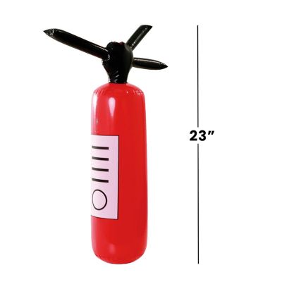 Inflatable Fire Extinguisher Adult Costume Accessory Image 3