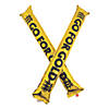 Inflatable Go for Gold Boom Sticks - 24 Pc. Image 1